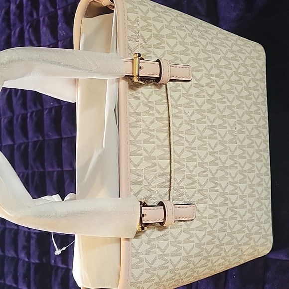 Michael Kors Jet Set Travel Top-Zip Tote NWT - Picture 9 of 10